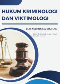 HUKUM KRIMINALOGI DAN VIKTIMOLOGI