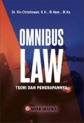 OMNIBUS LAW : Teori dan Penerapannya
