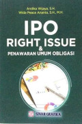 IPO RIGHT ISSUE & PENAWARAN UMUM OBLIGASI