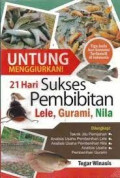UNTUNG MENGGIURKAN 21 HARI SUKSES PEMBIBITAN LELE, GURAMI, NILA